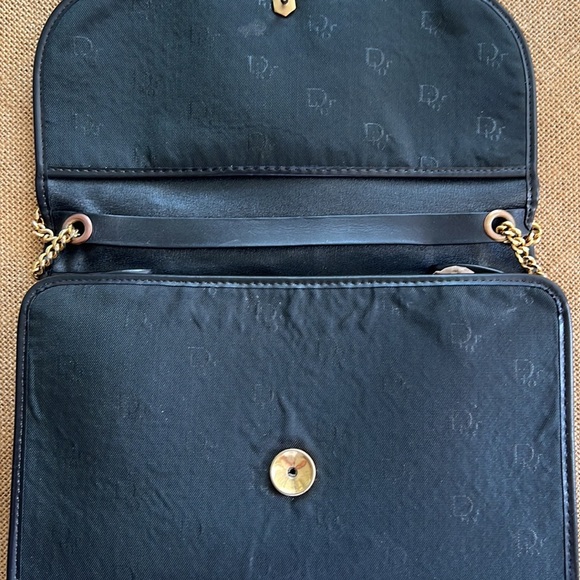 Christian Dior vintage purse / shoulder bag CD black - Picture 4 of 8